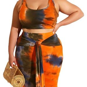 Women’s fashion skirt set